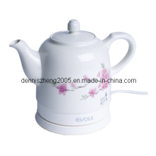 Teapot Ceramic Electric Kettle, Cordless Water Tea, 1500ml